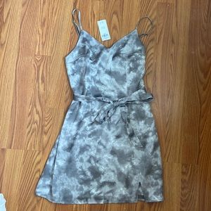Brand new satin Abercrombie dress